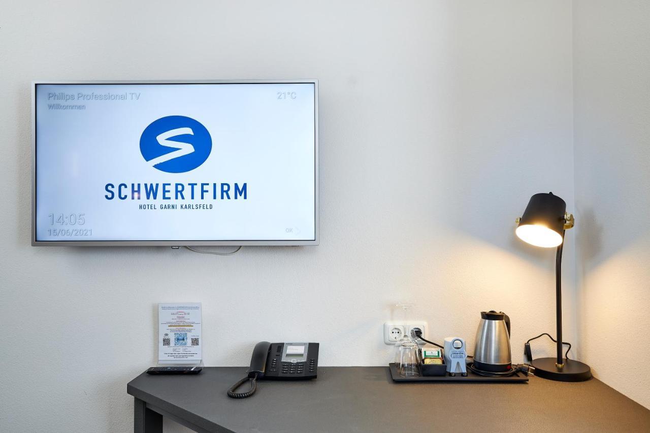 קארלספלד Hotel Schwertfirm מראה חיצוני תמונה