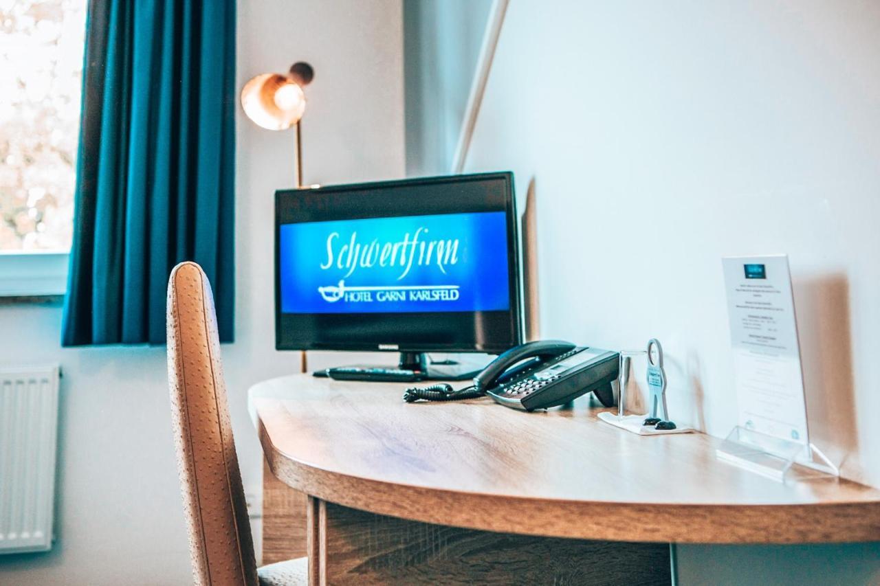 קארלספלד Hotel Schwertfirm מראה חיצוני תמונה
