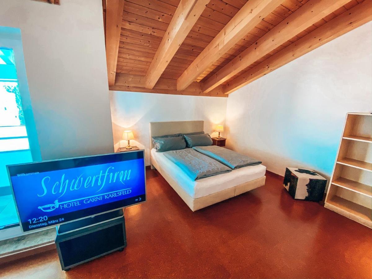קארלספלד Hotel Schwertfirm מראה חיצוני תמונה
